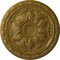 Ekena Millwork Baile Ceiling Medallion (Fits Canopies up to 3 1/4"), Hand-Painted Gold, 20"OD x 1 5/8"P CM20BLGLS - alternate 1